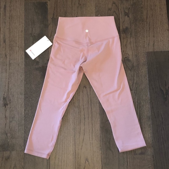Pink Taupe Hi-Rise Align Lululemon 21” Pant Size 6 - Picture 11 of 16